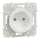 Schneider Electric - Reconditionné - Odace - prise de courant 2P - blanc - connexions à vis