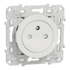 Schneider Electric - Reconditionné - Odace - prise de courant 2P+T affleurante - blanc