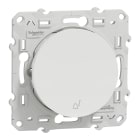 Schneider Electric - Reconditionné - Odace - poussoir - blanc - avec symbole carillon