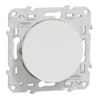 Schneider Electric - Reconditionné - Odace- va-et-vient lumi. ou témoin- blanc -10A- LED orange 1,5mA