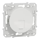 Schneider Electric - Reconditionné - Odace - prise RJ45 cat.6 STP - grade 2TV min à grade 3TV - blanc