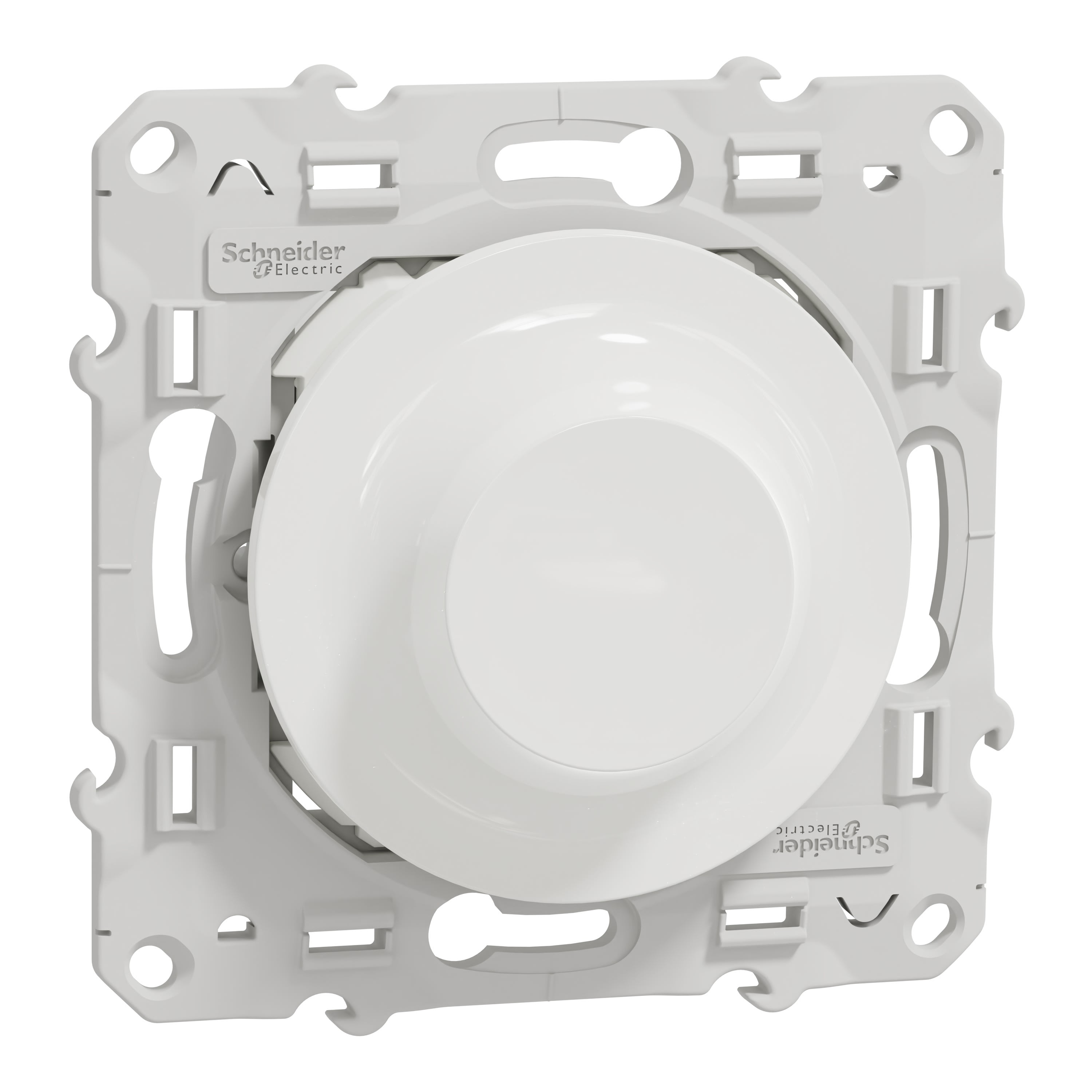 Schneider Electric - Reconditionné - Wiser Odace - variateur rotatif LED - 2fils - zigbee - blanc