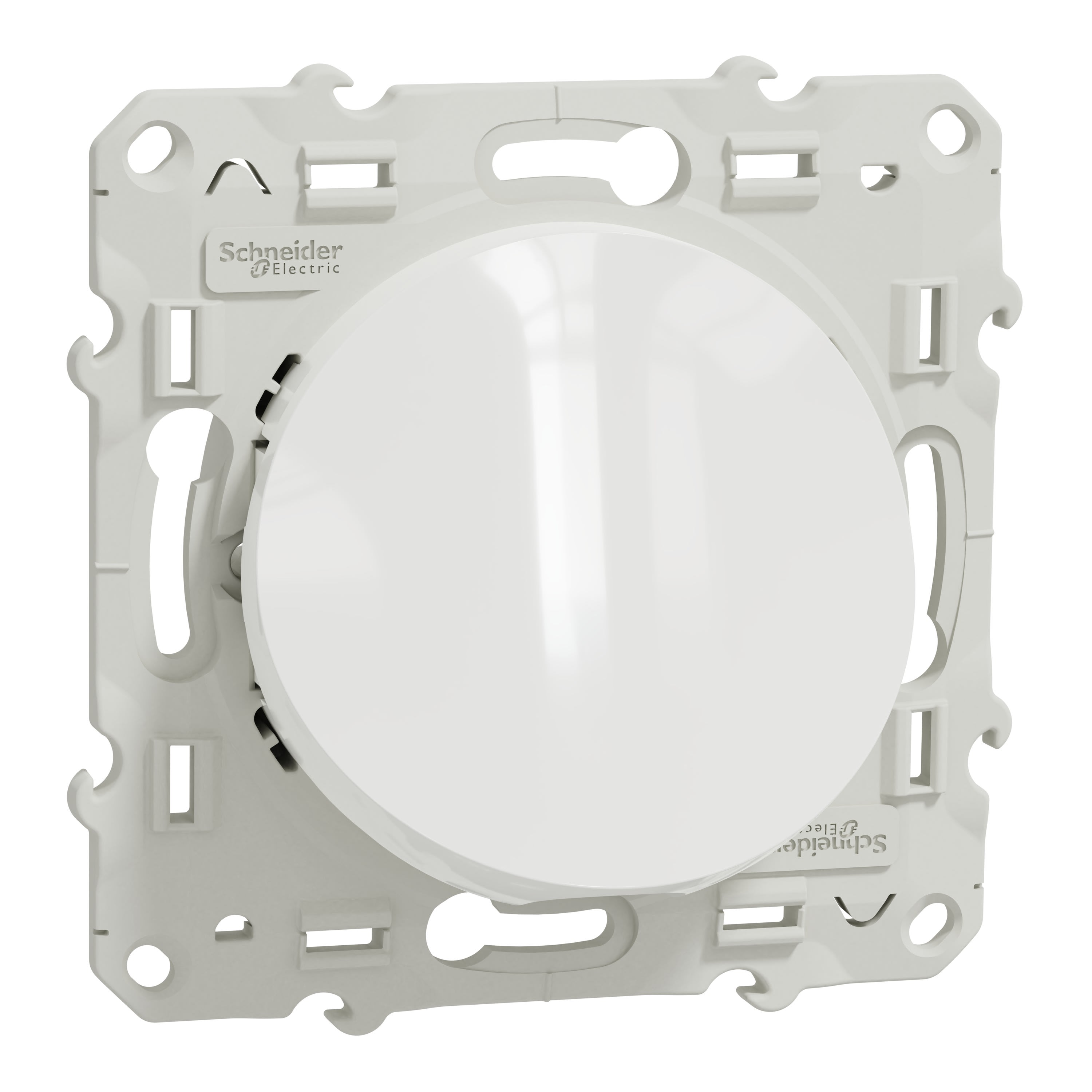 Schneider Electric - Reconditionné - Odace - sortie de câble - blanc - serre câble 6 à 12 mm2