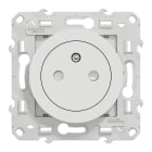 Schneider Electric - Reconditionné - Odace - Lot de 100 prises 2P+T affleurante S520052 - blanc