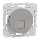 Schneider Electric - Reconditionné - Odace - prise RJ45 cat.6 STP - grade 2TV min à grade 3TV - alu
