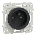 Schneider Electric - Reconditionné - Odace - prise 2P+T - anth. - à vis - connexion rapide