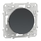 Schneider Electric - Reconditionné - Odace - poussoir - anthracite - 10A
