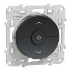 Schneider Electric - Reconditionné -Odace- inter anth. 3 boutons montée/descente/stop volets-roulants
