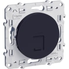 Schneider Electric - Reconditionné - Odace - prise RJ45 cat.6 UTP - grade 1 à 2 (tél+info) -vis-anthr