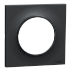 Schneider Electric - Reconditionné - Odace Styl - plaque 1 poste anthracite