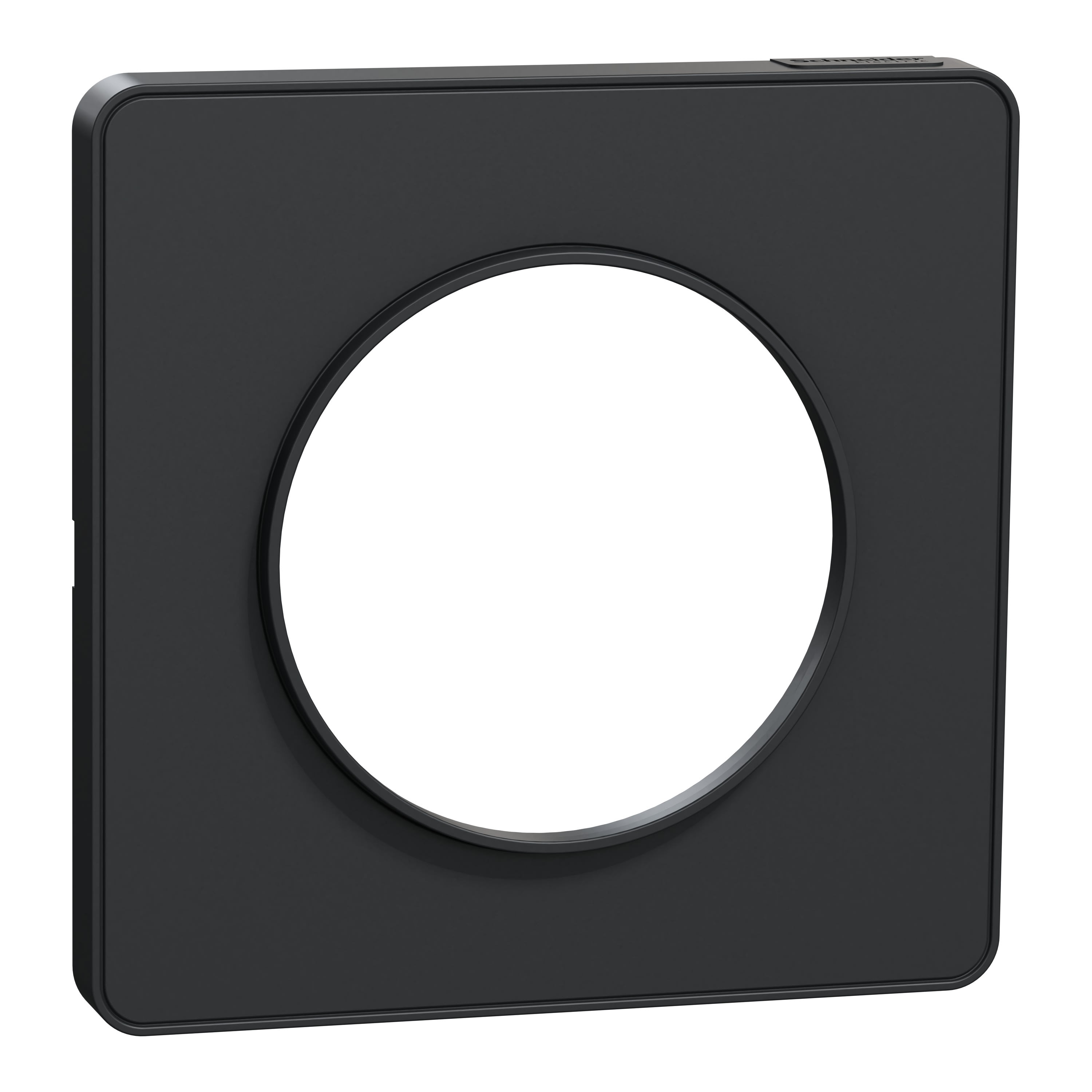 Schneider Electric - Reconditionné - Odace Touch - plaque 1 poste anthracite