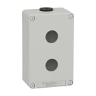 Schneider Electric - Reconditionné - Boite métal vide grise M20 x2 - 2 trous 22mm - 80x130x51,5mm UL
