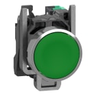 Schneider Electric - Harmony XB4 - bouton poussoir à impulsion - Ø22 - vert - 1F - Push In