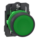 Schneider Electric - Harmony XB5 - bouton poussoir à impulsion - Ø22 - vert - 1F - Push In