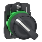 Schneider Electric - Harmony XB5 - bouton tournant manette - Ø22 - 2 pos fix - noir - 1F - Push In