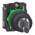 Schneider Electric - Harmony XB5 - bouton à clé 455 - Ø22 - 3 pos fix - retr GCD - 2F - Push In