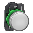 Schneider Electric - Harmony XB5 - voyant lumineux DEL - Ø22 - blanc - 24V - Push In