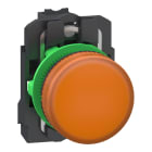 Schneider Electric - Harmony XB5 - voyant lumineux DEL - Ø22 - orange - 24V - Push In