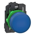 Schneider Electric - Harmony XB5 - voyant lumineux DEL - Ø22 - bleu - 24V - Push In