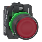Schneider Electric - Harmony XB5 bt-pous lumineux rouge Ø22 - impulsion - 24V - 1O+1F - Push In