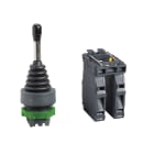 Schneider Electric - Reconditionné -Harmony manipulateur Ø22- 4 positions à rappel vers 0 position 1F