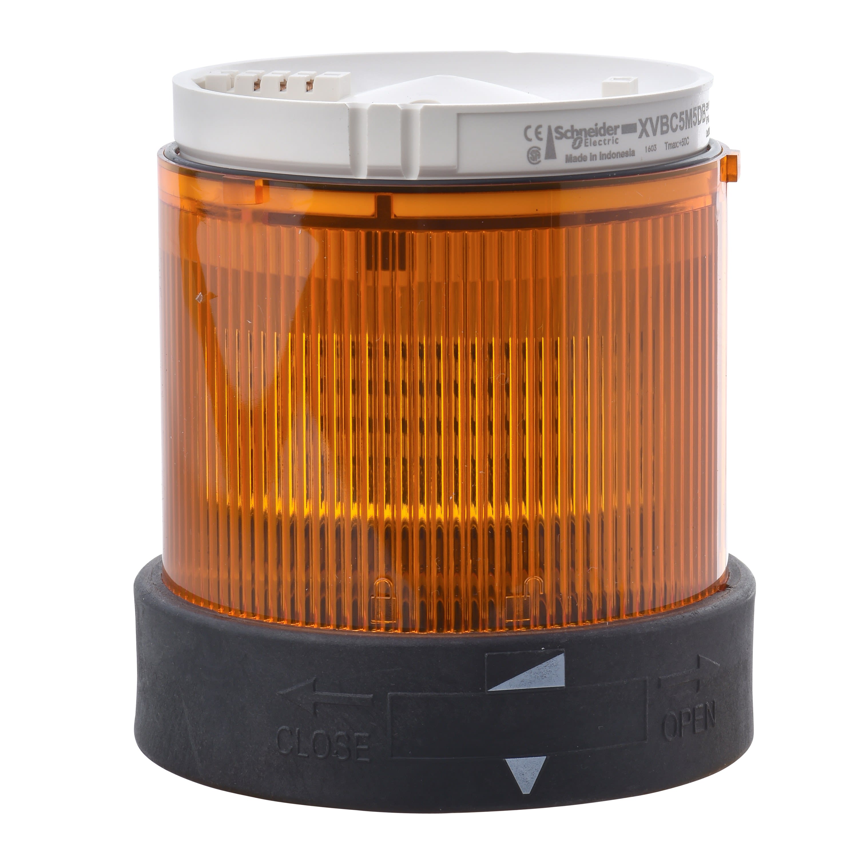Schneider Electric - Reconditionné - Harmony XVBC - élément lumineux - clignotante - orange -24Vca/cc