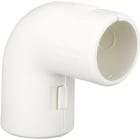 Schneider Electric - Mureva Tube - équerre pour conduit rigide - Ø20mm - blanc polaire