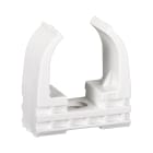 Schneider Electric - Mureva FIX - clip à tube standard - pour conduits Ø16mm - blanc polaire