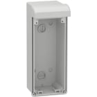 Schneider Electric - Mureva - boîtier mural pour 1 prise verrouillable sans prédéfonçage - 103x250mm