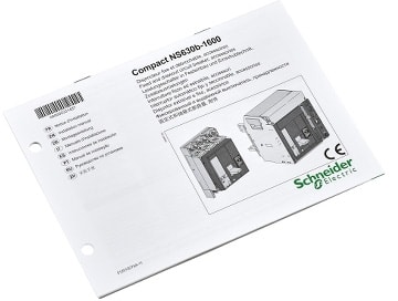 Schneider Electric - NOTICE DISJONCTEUR/ACCESSOIRES NS 630B/1600