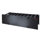 Schneider Electric - NetShelter - Passe-câbles horizontal - 3U - Profondeur 15 cm - 1 côté avec capot