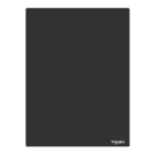 Schneider Electric - Harmony - plastron - panneau vierge - 300x400 - non marqué - plastique - noir