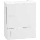 Schneider Electric - Pragma - mini coffret en saillie - 1x6 mod. - portillon opaq blanc - born. Terre