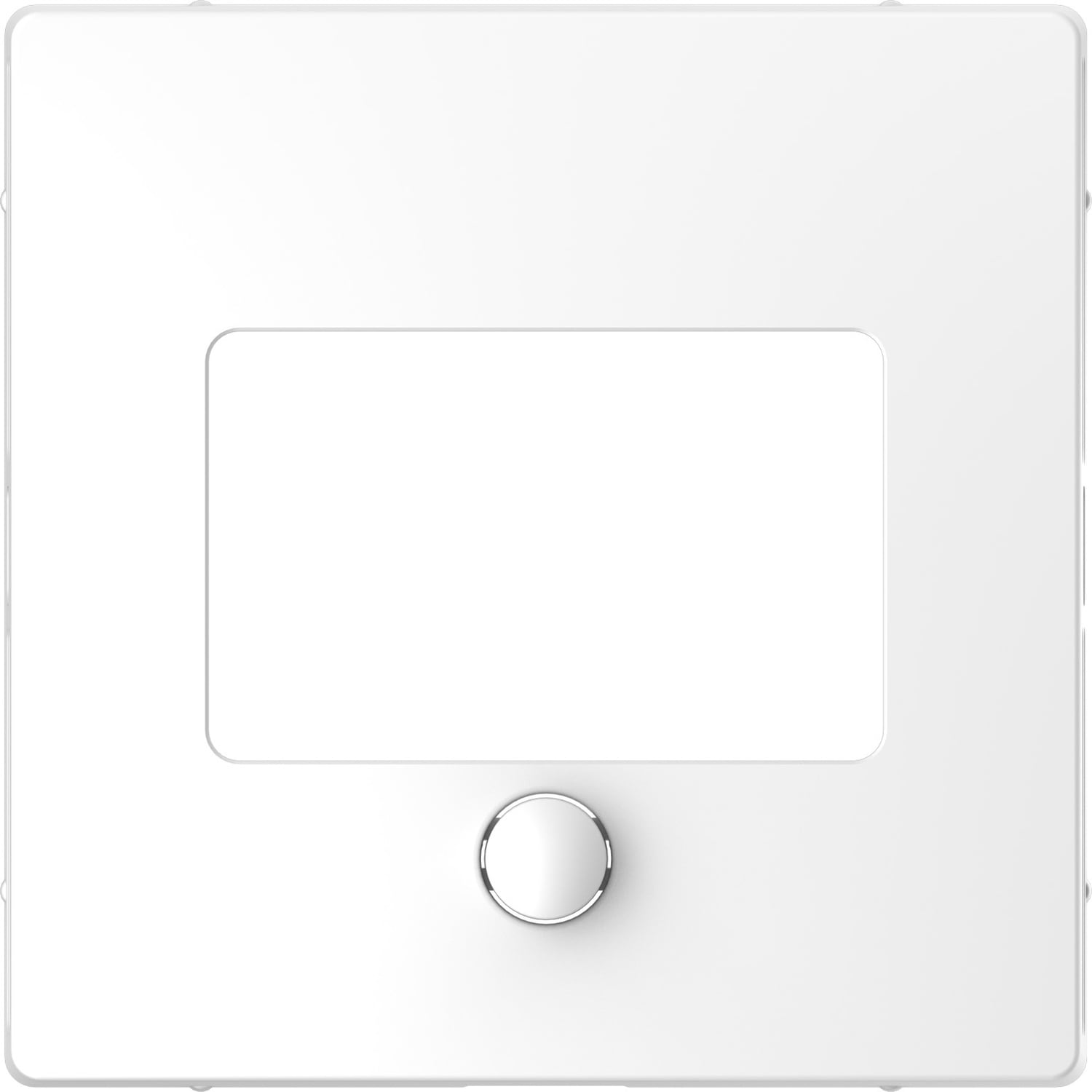 Schneider Electric - D-Life - enjoliveur pour thermostat programmable écran tactile - blanc lotus