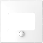 Schneider Electric - D-Life - enjoliveur pour thermostat programmable écran tactile - blanc lotus