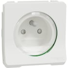 Schneider Electric - Mureva Styl - Prise courant 2P+T - composable - IP55 IK08 - connex auto - blanc
