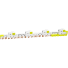 Schneider Electric - Acti9 iDT40 - Peigne horiz. avec connecteur - 1P+N - 24 modules de 18mm - 63A