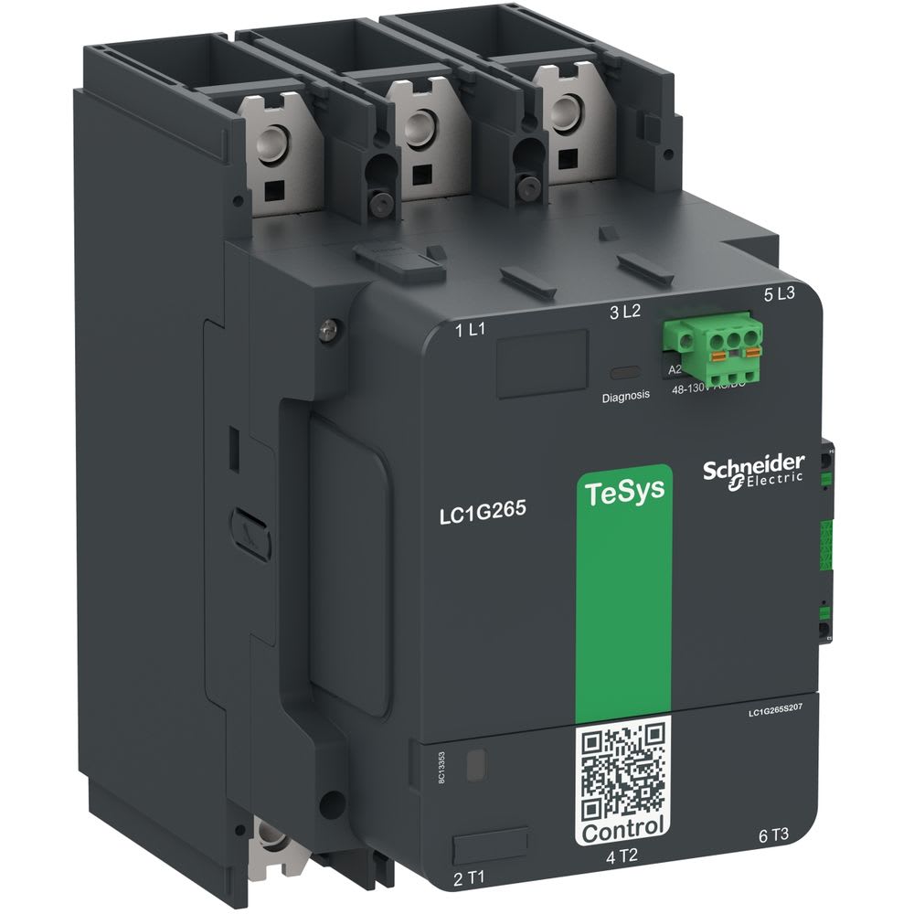 Schneider Electric - Contacteur TeSys LC1G 500A 440V 3P AC3 Standard 48-130V AC-DC  ferroviaire