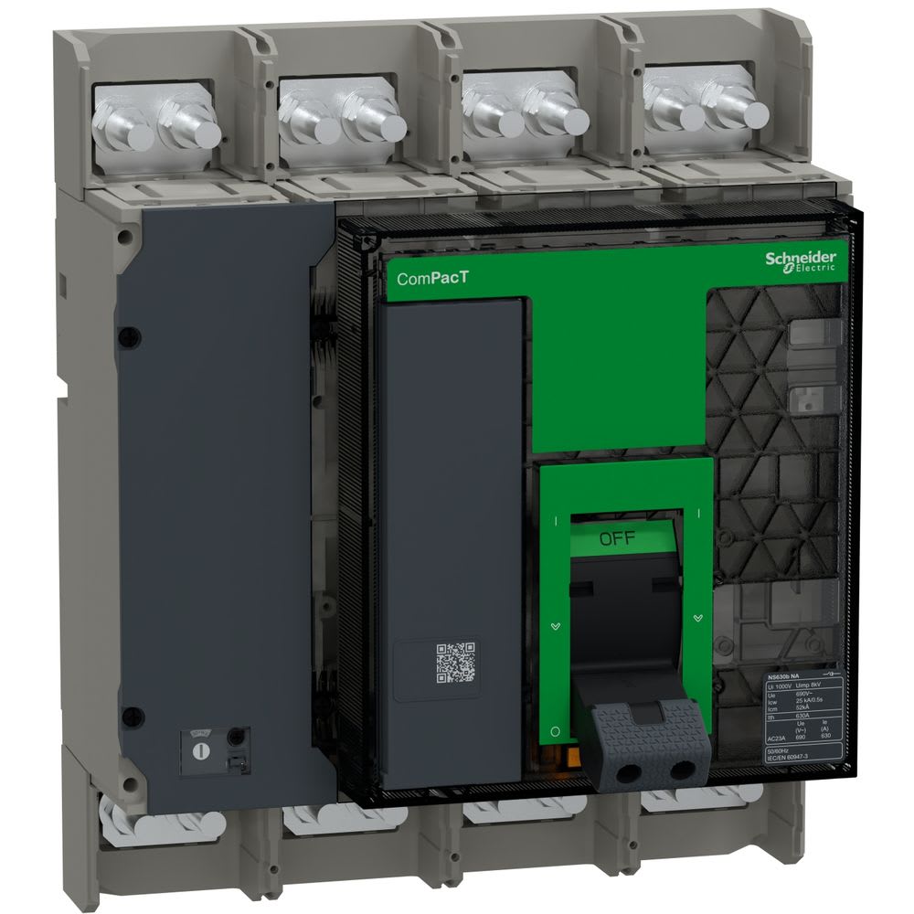 Schneider Electric - ComPacT NS630NA - interrupteur-sectionneur - 630A - 4P - fixe - manuel