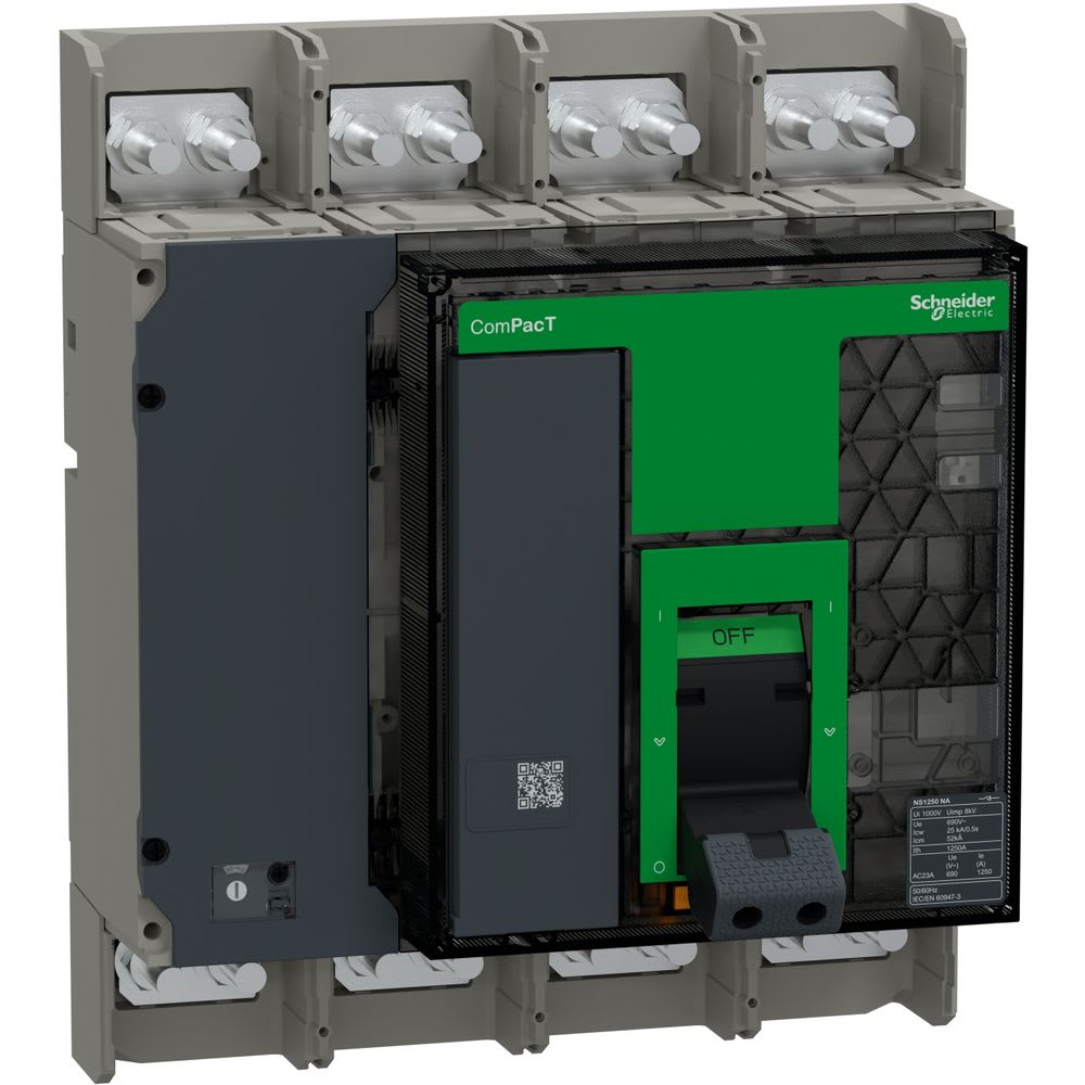 Schneider Electric - ComPacT NS1250NA - interrupteur-sectionneur - 1250A - 4P - fixe - manuel