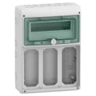Schneider Electric - Mureva coffret pour prises BLock 340x460mm 12+1 Modules x 3 Ouvertures 103x225mm