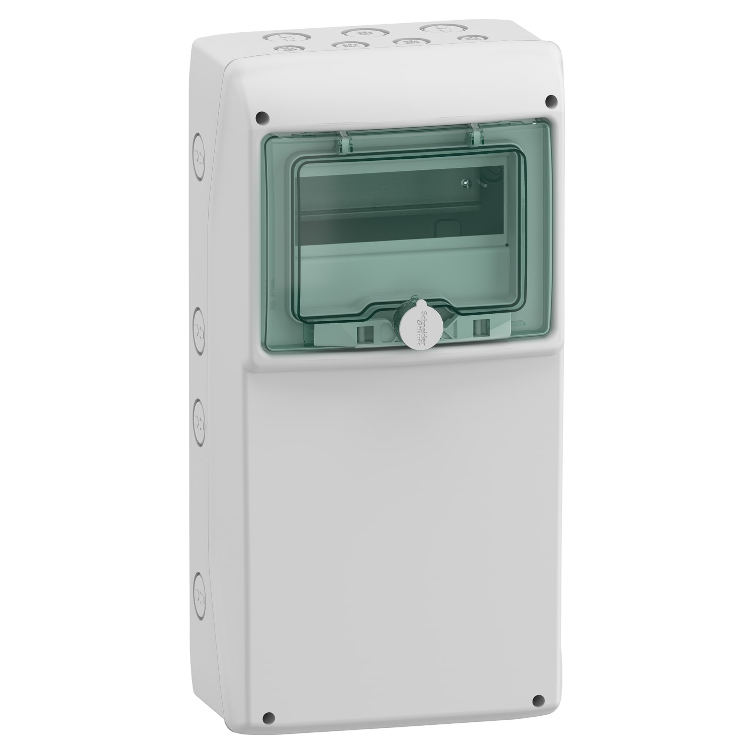 Schneider Electric - Mureva coffret Polyvalent face lisse 8 Modules 236x460mm