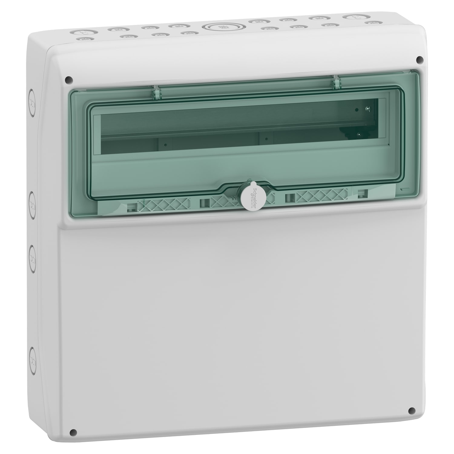 Schneider Electric - Mureva coffret Polyvalent face lisse 18+1 Modules 448x460mm
