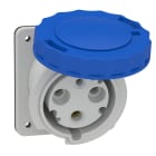Schneider Electric - Mureva - socle de prise industrielle - CEE 63A 3P 230V 6U - inclinée - IP67