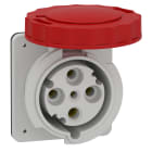 Schneider Electric - Mureva - prise industrielle droite CEE - 63A 4P 380V 6U - IP67