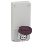 Schneider Electric - Mureva - prise interverrouillée - 16A - 2P - 230Vca - IP65 - panneau