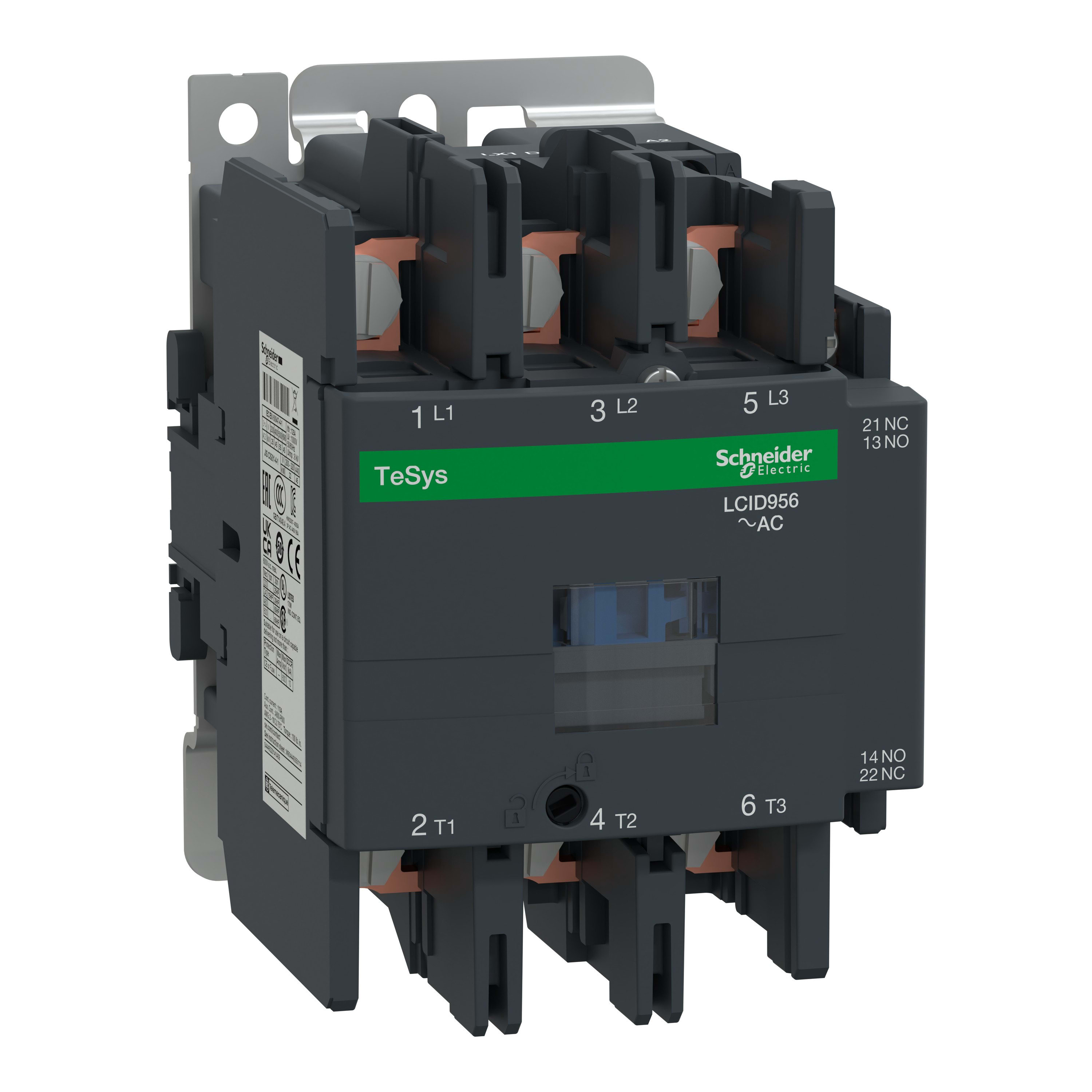 Schneider Electric - TeSys LC1D - contacteur - 3P - AC-3 440V - 95A - bobine 230Vca