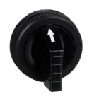 Schneider Electric - Harmony - poignee bouton tournant fleche haute - noir - pr bouton-tournant D30m