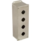 Schneider Electric - Harmony 9001K - poste de commande vide - acier inoxydable - 4 découpes - Ø30