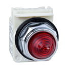 Schneider Electric - Harmony 9001K - voyant octogonal - Ø30 - IP66 - rouge - lampe BA9s - 230V -borne
